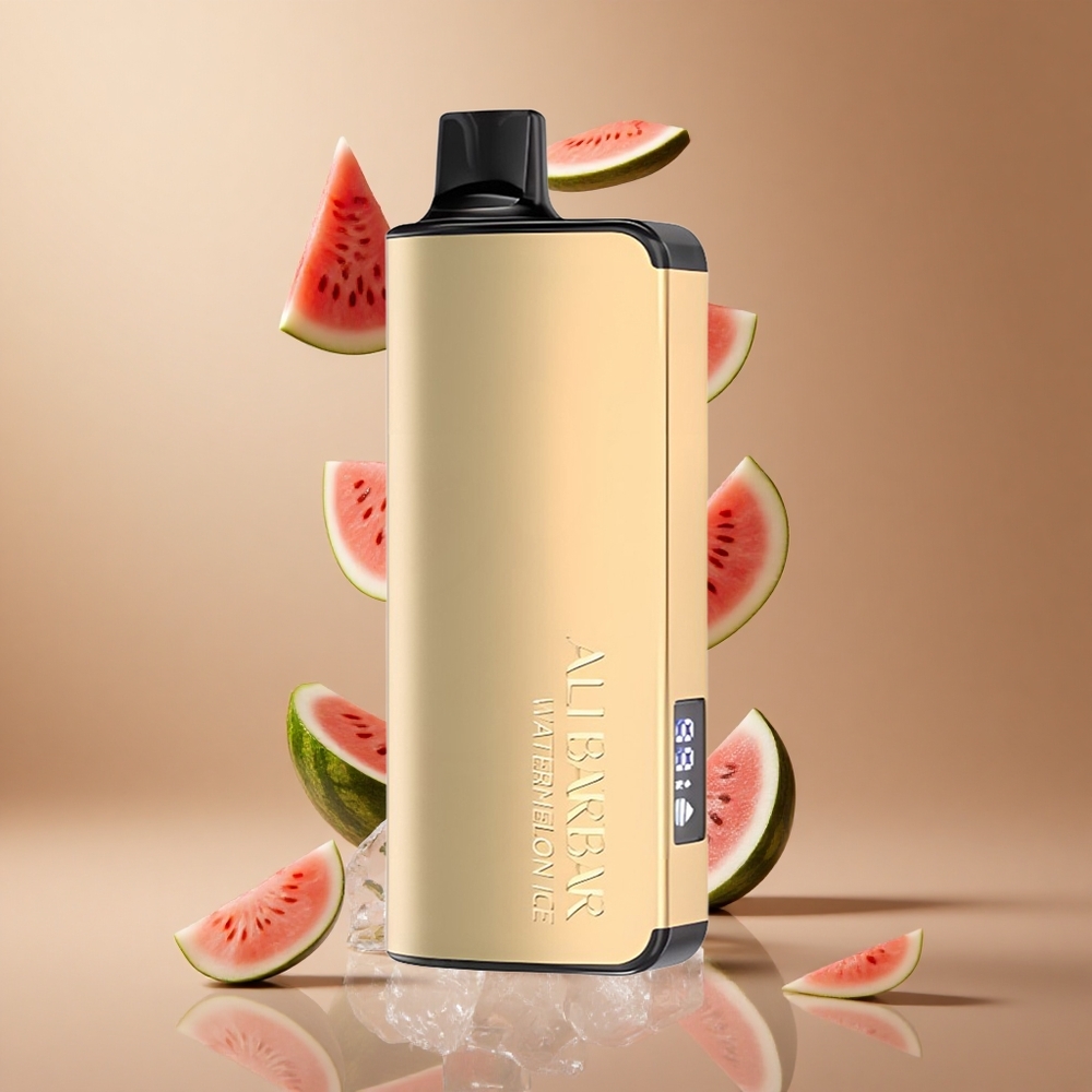 Alibarbar Ingot 9000 Pufuri LED Display și Capsacitate E-lichid 22ml Pepene Gheata Vape de unică folosință Romania wholesale Alibarbar Ingot 9000 Pufuri LED Display și Capsacitate E-lichid 22ml Pepene Gheata Vape de unică folosință Romania wholesale