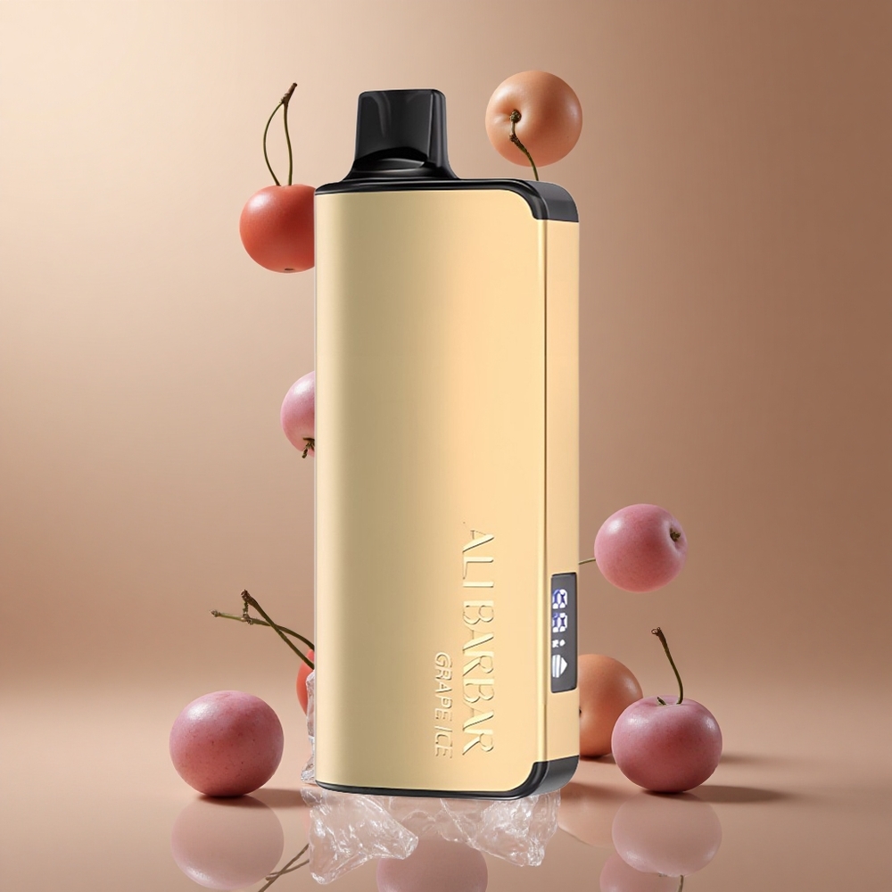 Alibarbar Ingot 9000 Pufuri Strugure Înghețat cu 22ml Capacitate Lichid și 2350mah Baterie Romania wholesale Alibarbar Ingot 9000 Pufuri Strugure Înghețat cu 22ml Capacitate Lichid și 2350mah Baterie Romania wholesale