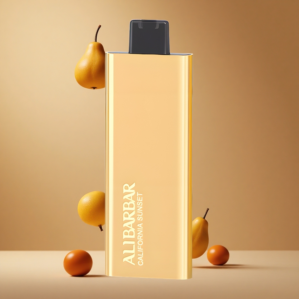 Alibarbar Pandora 7000 Pufuri Vape de unică folosință California Apus cu Capacitate Lichid 17 ml Romania wholesale
