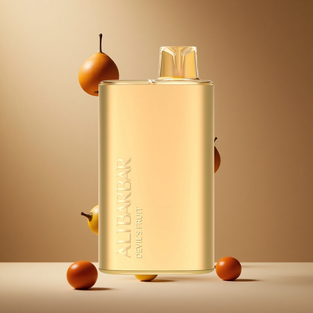 Alibarbar Rich 8000 Pufuri Vape de unică folosință Fructul Diavolului 20ml Capacitate Lichid 2000 mAh Baterie Romania wholesale