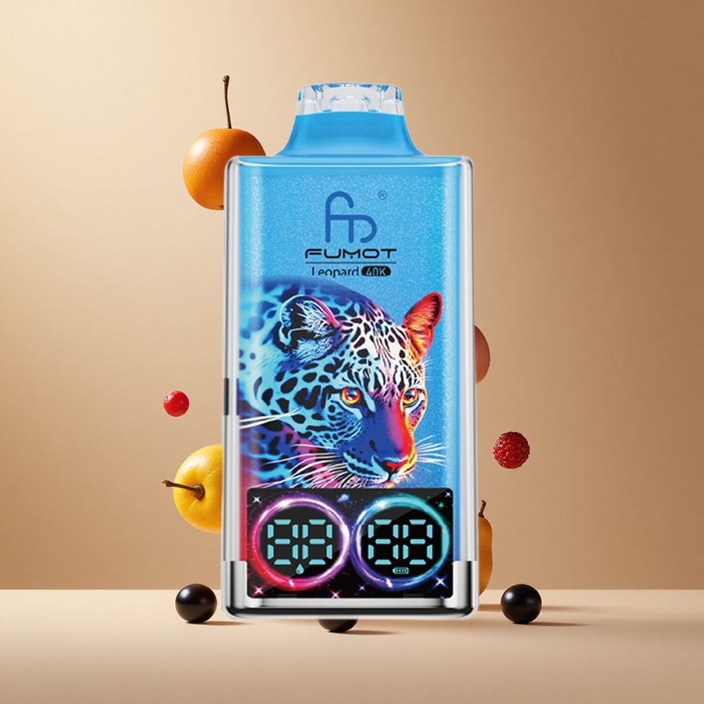 Fumot Leopard 40K Pufuri Vape de unică folosință Fructe de Pădure Mixate 700mAh Baterie Dual Mesh Romania wholesale Fumot Leopard 40K Pufuri Vape de unică folosință Fructe de Pădure Mixate 700mAh Baterie Dual Mesh Romania wholesale