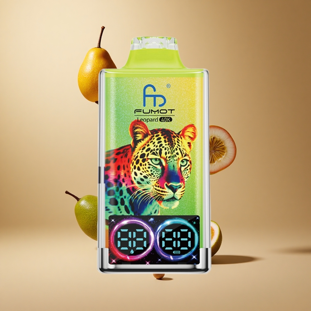 Fumot Leopard 40K Pufuri Vape de unică folosință Kiwi Măcris Guava 700mAh Baterie Dual Mesh Romania wholesale Fumot Leopard 40K Pufuri Vape de unică folosință Kiwi Măcris Guava 700mAh Baterie Dual Mesh Romania wholesale