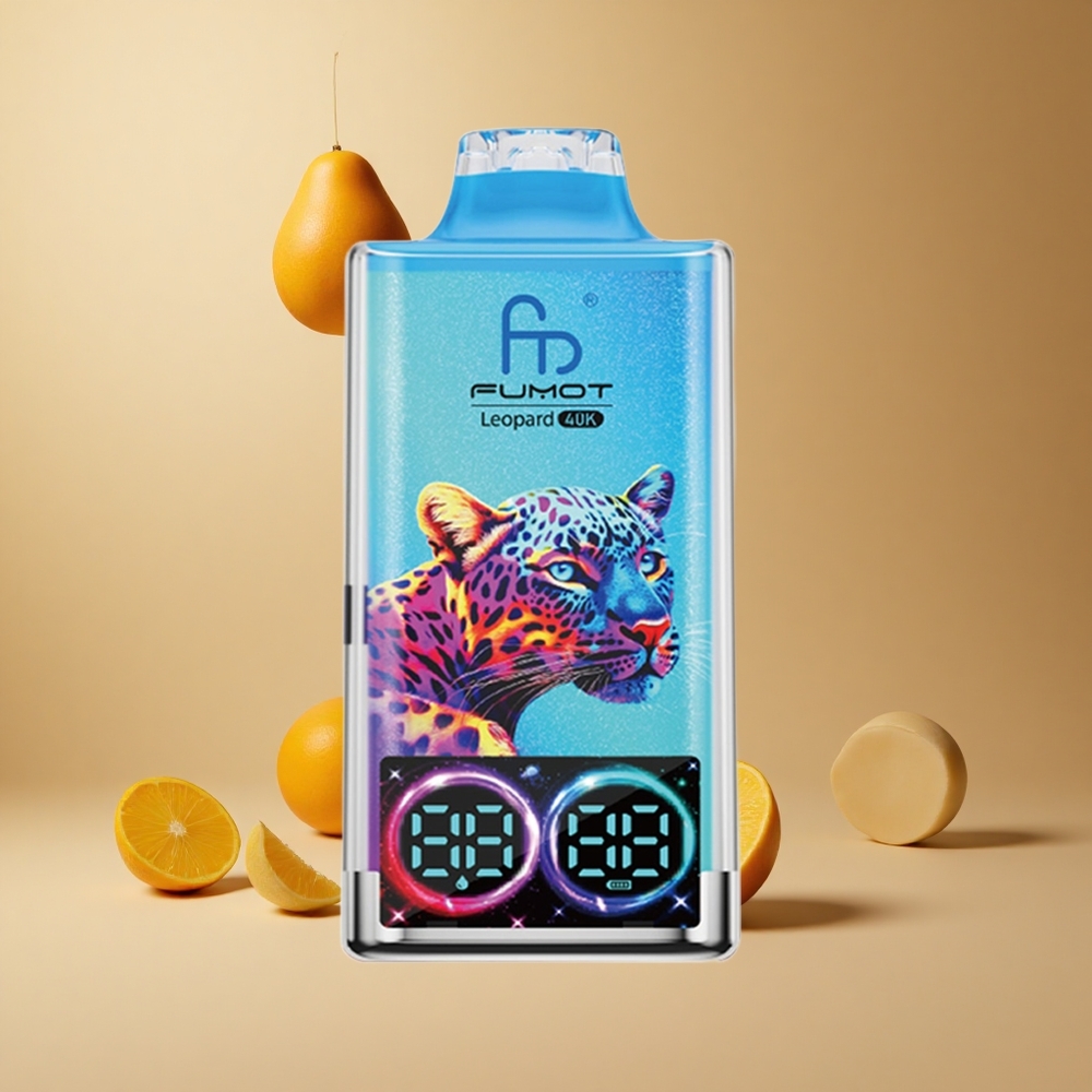 Fumot Leopard 40K Pufuri Vape de unică folosință Mango Ananas Piersică Dual Mesh 700mAh Romania wholesale Fumot Leopard 40K Pufuri Vape de unică folosință Mango Ananas Piersică Dual Mesh 700mAh Romania wholesale