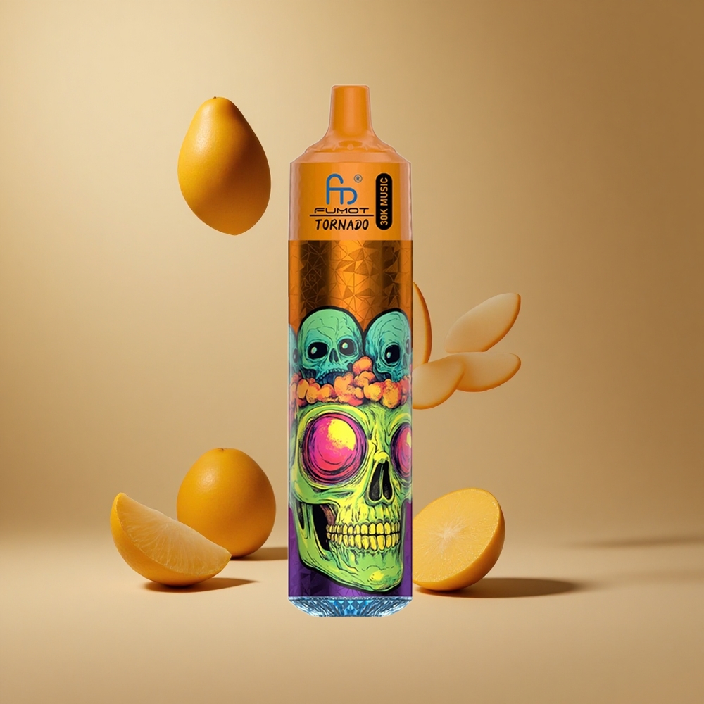 Fumot RandM Tornado 30000 Pufuri Triple Mango 30mL Preumplut LED Display Romania wholesale
