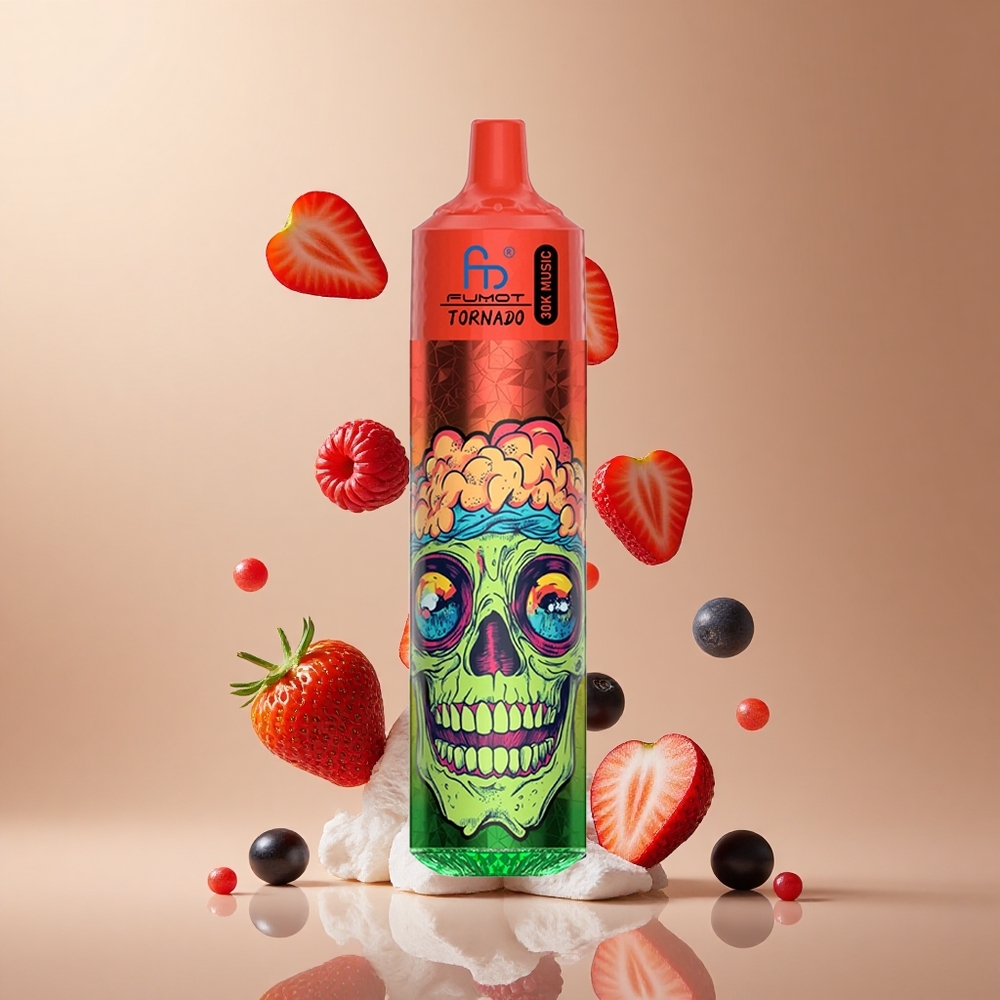 Fumot RandM Tornado 30000 de Pufuri Capsuni Fructe de Padure Gheata 30mL LED Romania wholesale Fumot RandM Tornado 30000 de Pufuri Capsuni Fructe de Padure Gheata 30mL LED Romania wholesale
