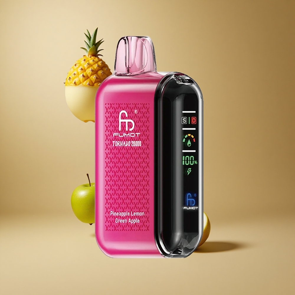 Fumot Tornado 20000 Pufuri Ananas Lămâie Măr Verde 20ml Capacitate E-lichid 2% Nicotina Romania wholesale Fumot Tornado 20000 Pufuri Ananas Lămâie Măr Verde 20ml Capacitate E-lichid 2% Nicotina Romania wholesale