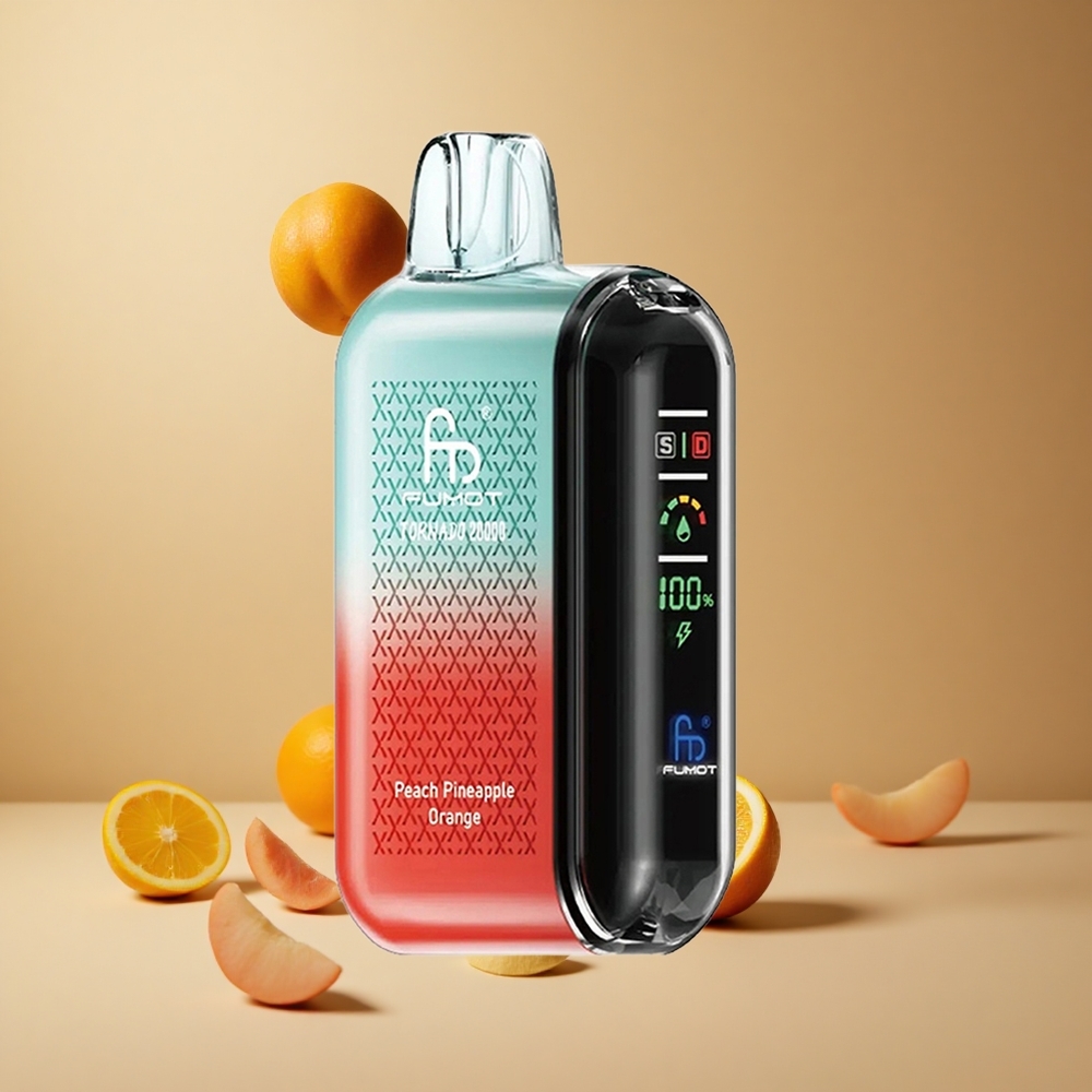 Fumot Tornado 20000 Pufuri Ananas Piersică Portocală Capacitate 20ml Baterie Reîncărcabilă 850mAh Romania wholesale Fumot Tornado 20000 Pufuri Ananas Piersică Portocală Capacitate 20ml Baterie Reîncărcabilă 850mAh Romania wholesale