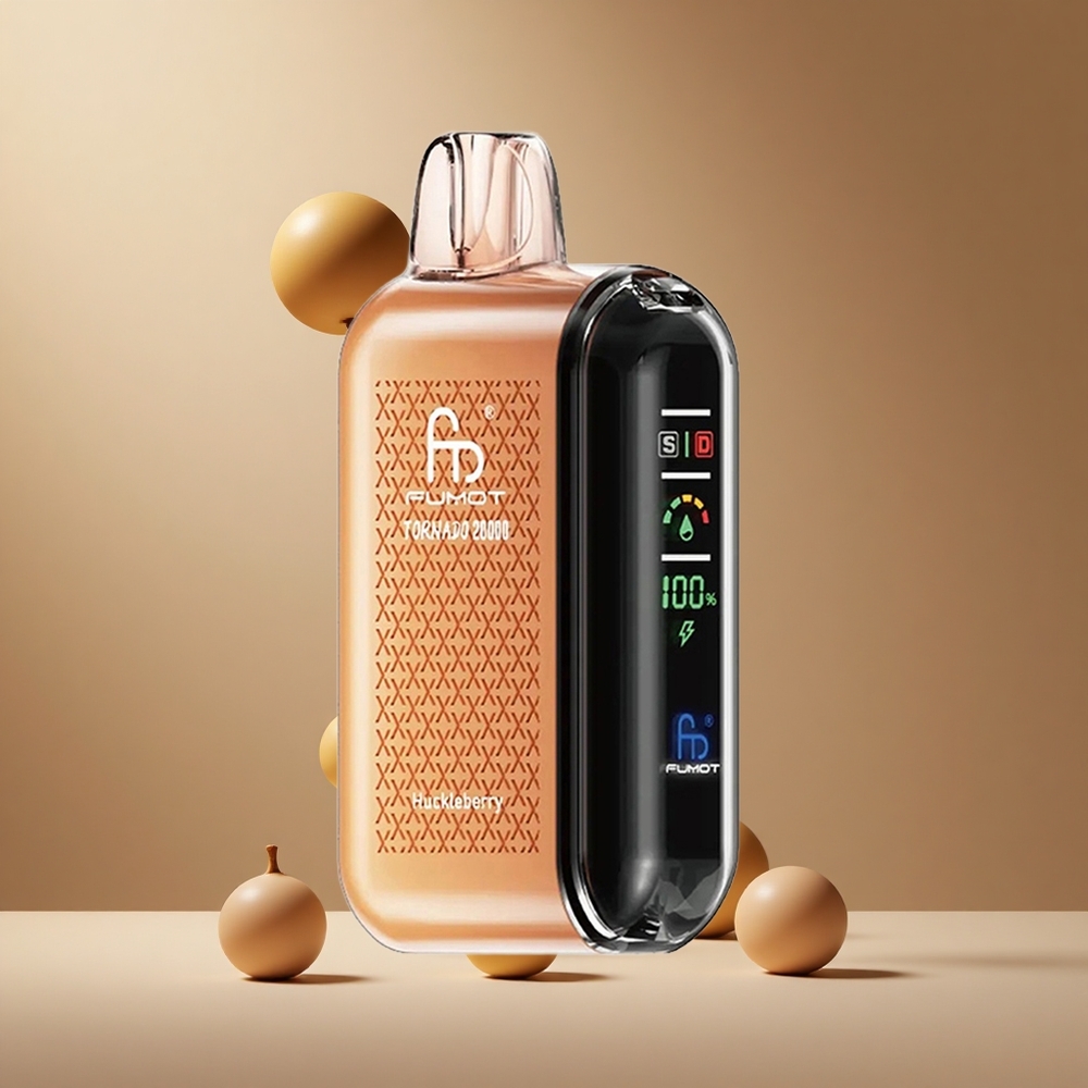 Fumot Tornado 20000 Pufuri Coiful Dual Mesh Zmeură Vape de unică folosință Romania wholesale