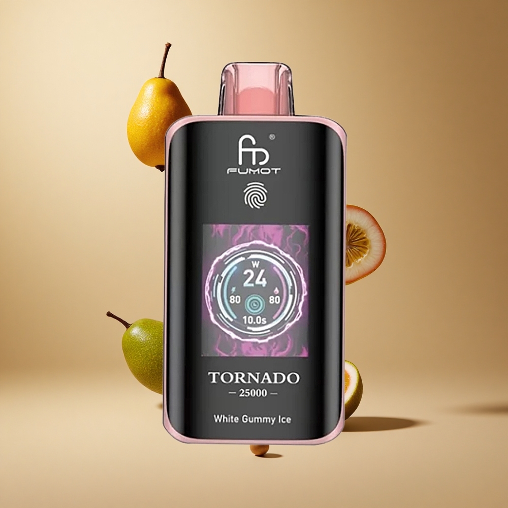 Fumot Tornado 25000 Pufuri Kiwi Fructul Pasionale Guava 20ml Lichid Pre-umplut 700mAh Baterie Reincarcabila Romania wholesale