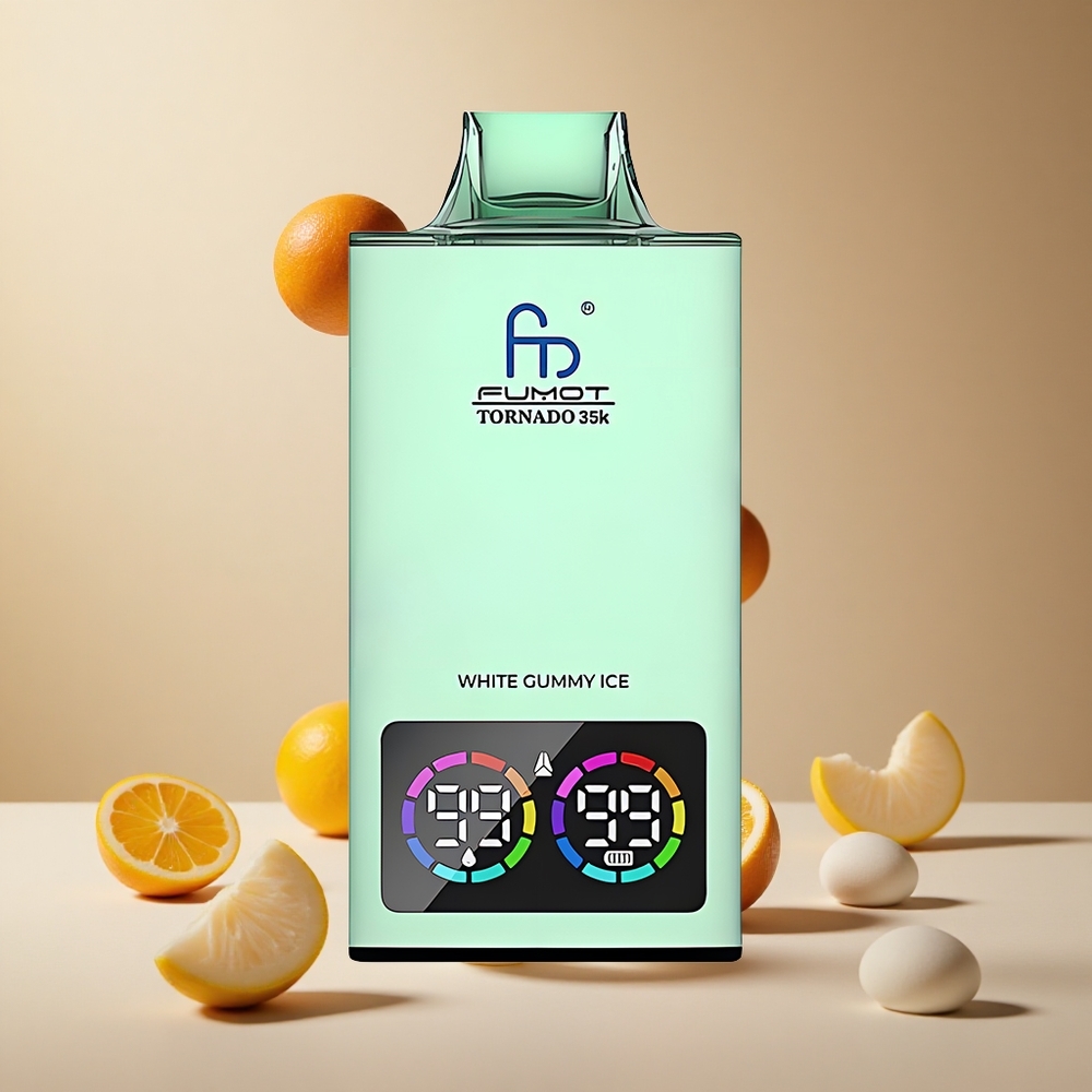 Fumot Tornado 35000 Bucăți Gust Gummy Alb 15ml Suc de E-lichid USB-C Încărcare Rapidă Romania wholesale Fumot Tornado 35000 Bucăți Gust Gummy Alb 15ml Suc de E-lichid USB-C Încărcare Rapidă Romania wholesale