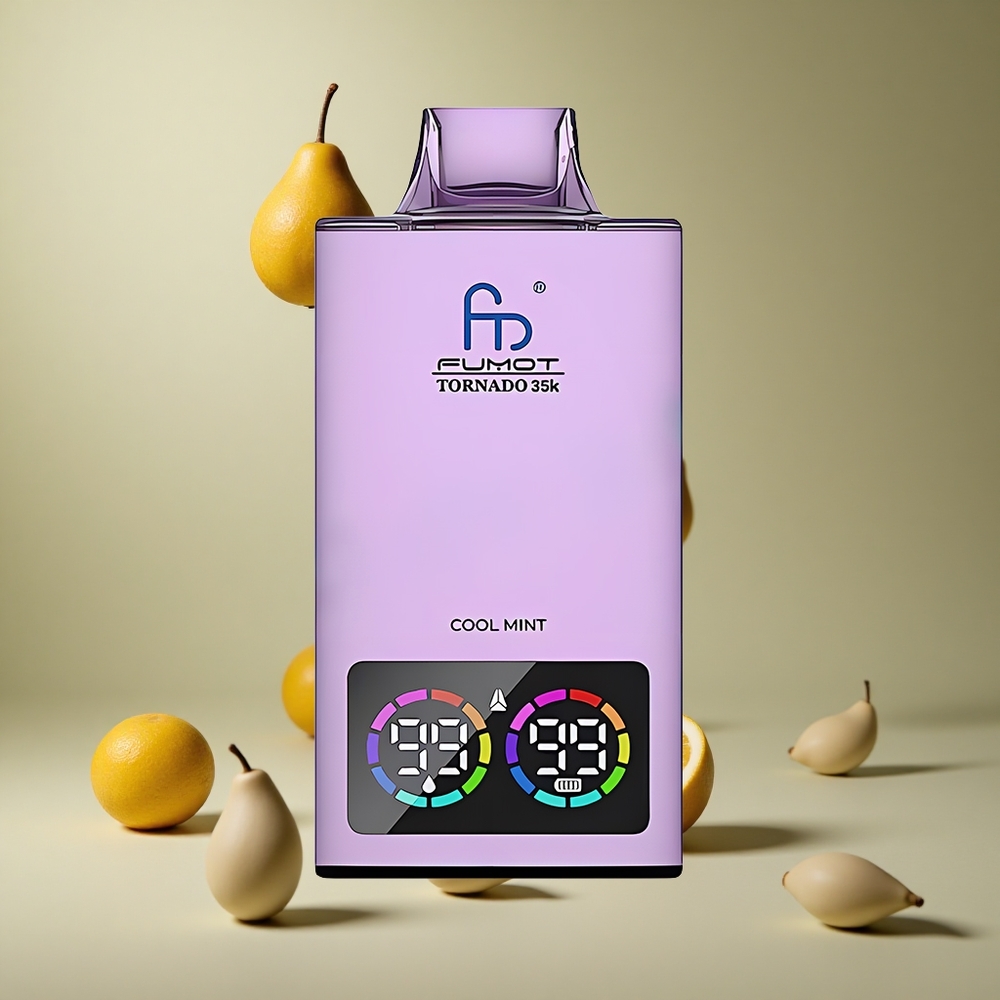 Fumot Tornado 35000 Menta Răcoritoare Bobină Duală Mesh LED-uri RGB Variabile Romania wholesale Fumot Tornado 35000 Menta Răcoritoare Bobină Duală Mesh LED-uri RGB Variabile Romania wholesale