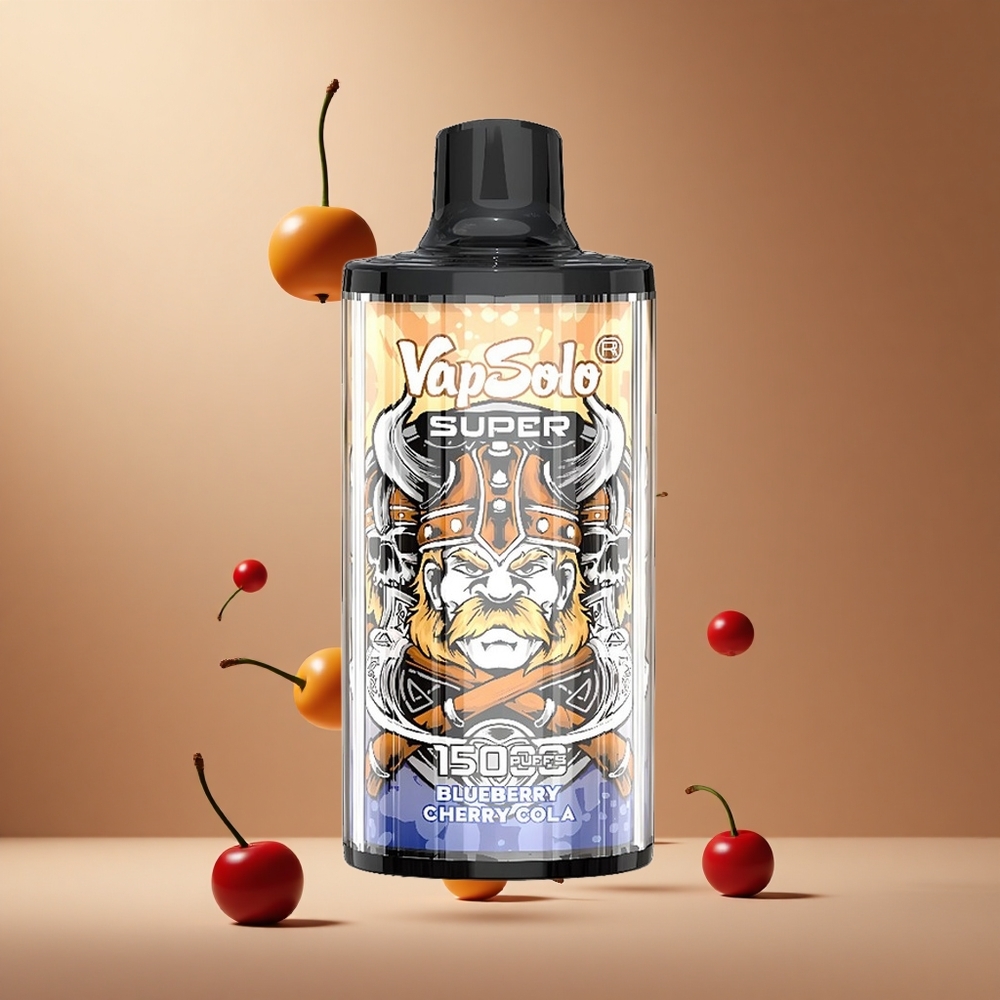 Vapsolo Super 15000 Pufuri 40ml Cireșă-Cola Romania wholesale Vapsolo Super 15000 Pufuri 40ml Cireșă-Cola Romania wholesale