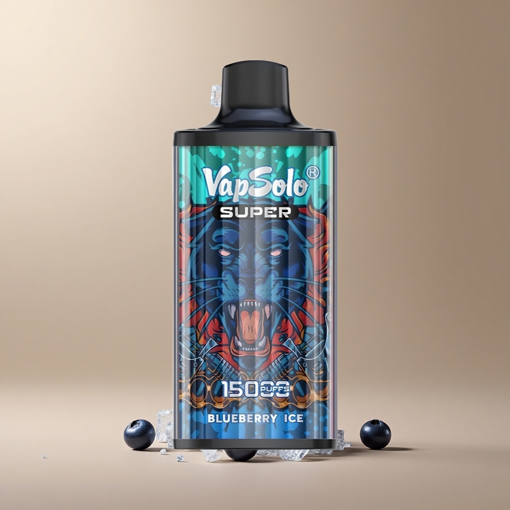 Vapsolo Super 15000 Pufuri 40ml E-Lichid Afine Înghețate Romania wholesale Vapsolo Super 15000 Pufuri 40ml E-Lichid Afine Înghețate Romania wholesale