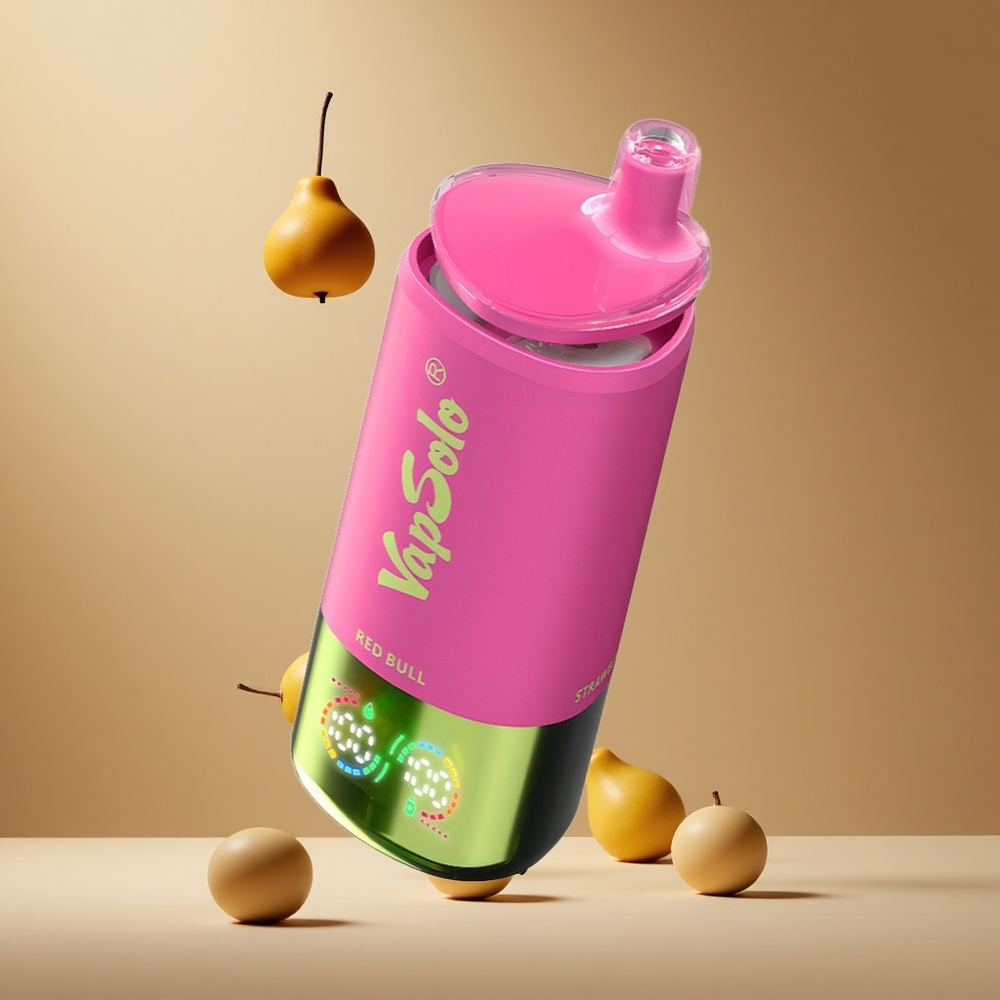 VapSolo Triple 30000 Pufuri Aroma Red Bull Port USB-C Romania wholesale