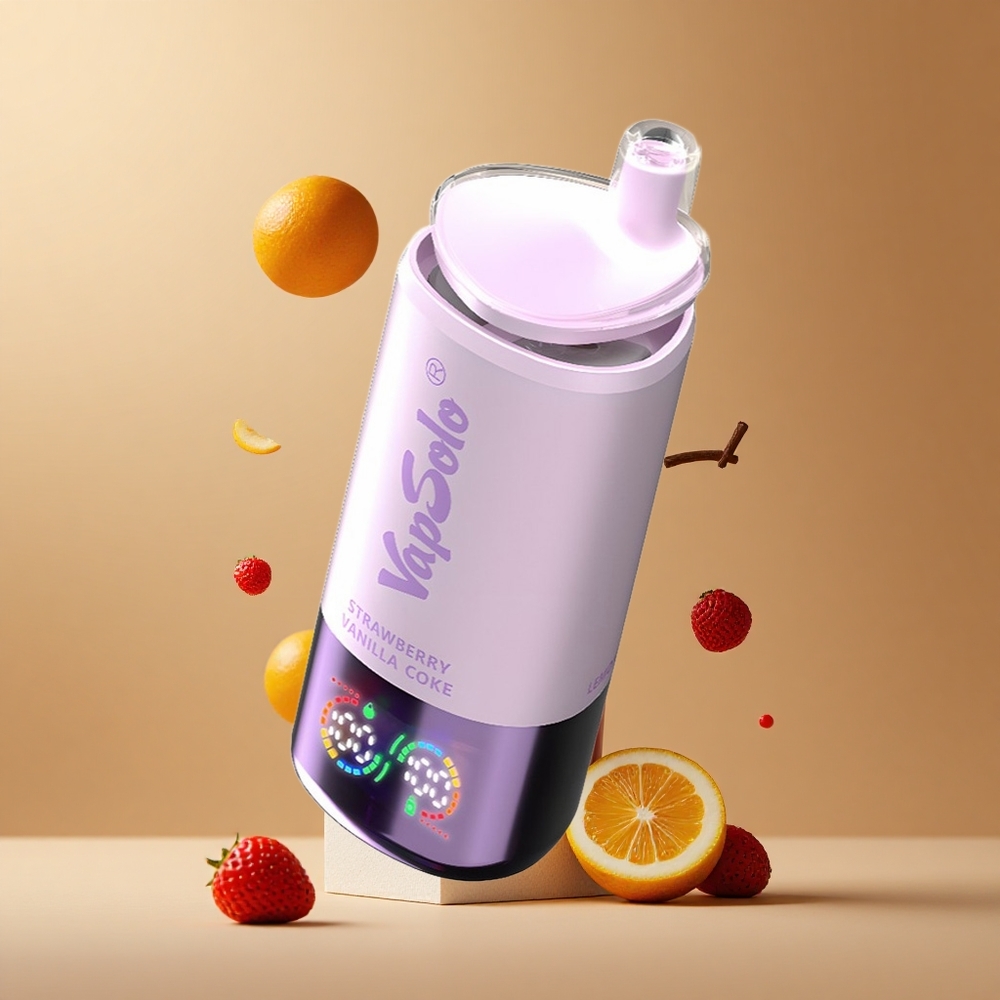 VapSolo Triple 30000 Pufuri Capsatorie Vanilie Coca-Cola 40ml Port Type-C Romania wholesale
