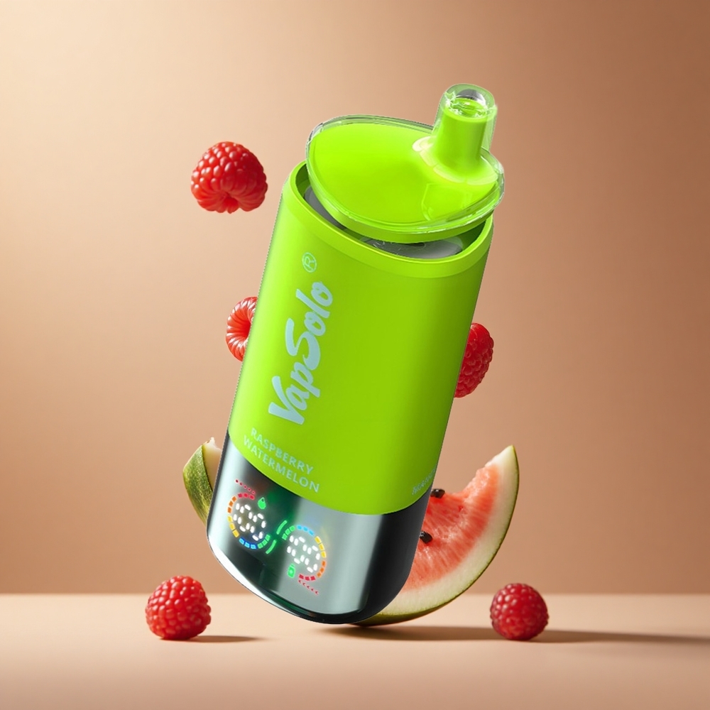 VapSolo Triple 30000 Pufuri Capsuni Zmeura 40ml Port Type-C Romania wholesale