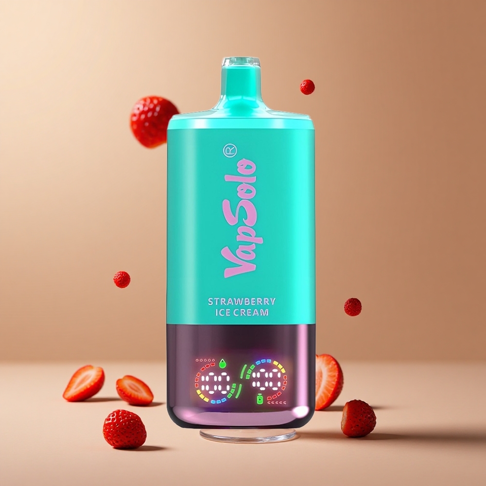 VapSolo Triple 30000 Pufuri Înghețată cu Căpșuni Port Tip-C Romania wholesale VapSolo Triple 30000 Pufuri Înghețată cu Căpșuni Port Tip-C Romania wholesale