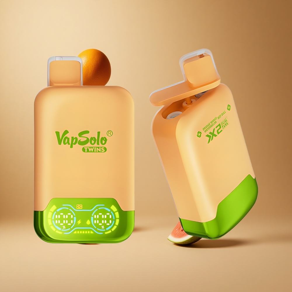Vapsolo Twins 20000 Pufuri Port de încărcare Type-C Lichid electronic 40 ml Portocale Mango Pepene Roșu & Red Bull Romania wholesale Vapsolo Twins 20000 Pufuri Port de încărcare Type-C Lichid electronic 40 ml Portocale Mango Pepene Roșu & Red Bull Romania wholesale