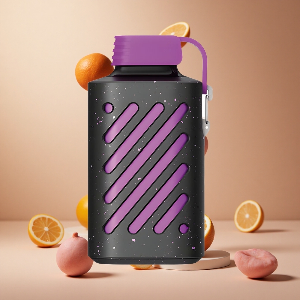 VOZOL GEAR 10000 10000 de Pufuri Lămâiță Roz Capacitate Lichid Mărită Romania wholesale