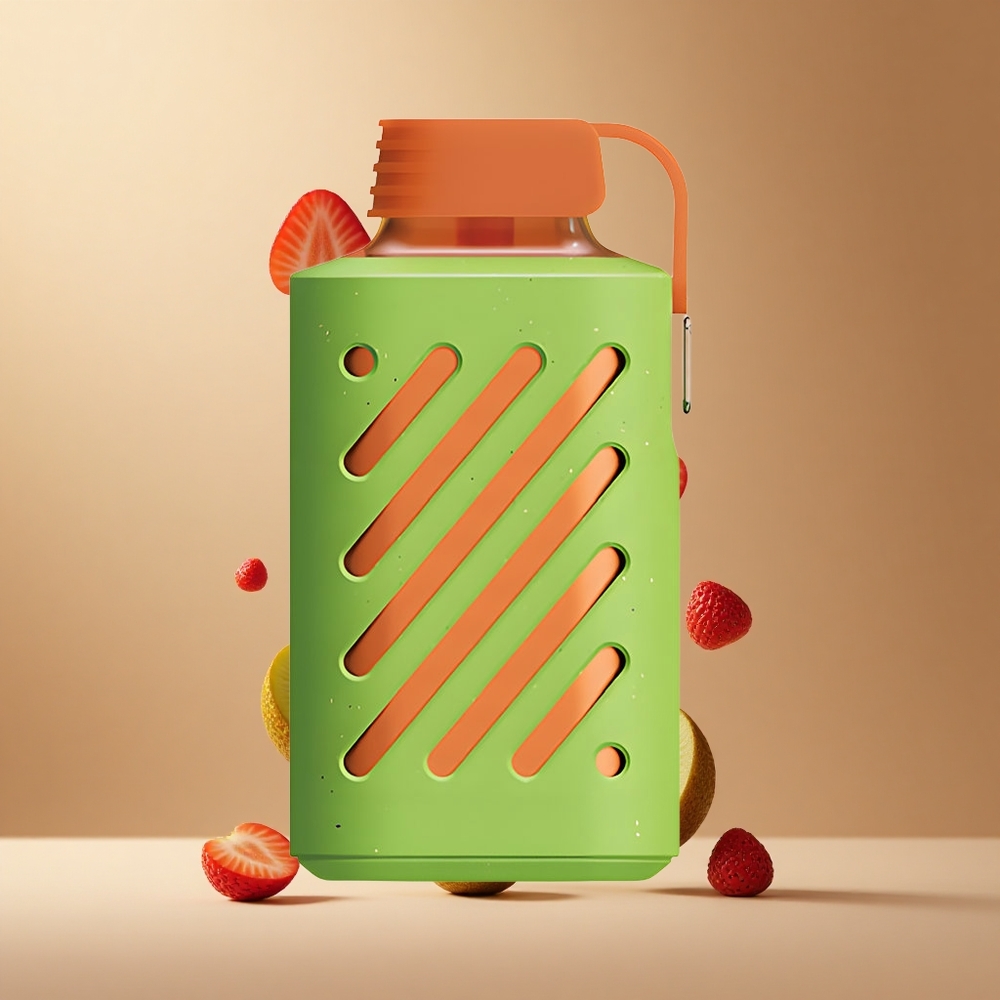 VOZOL GEAR 10000 de Pufuri Căpșuni Kiwi 20 ml Capacitate lichid Romania wholesale