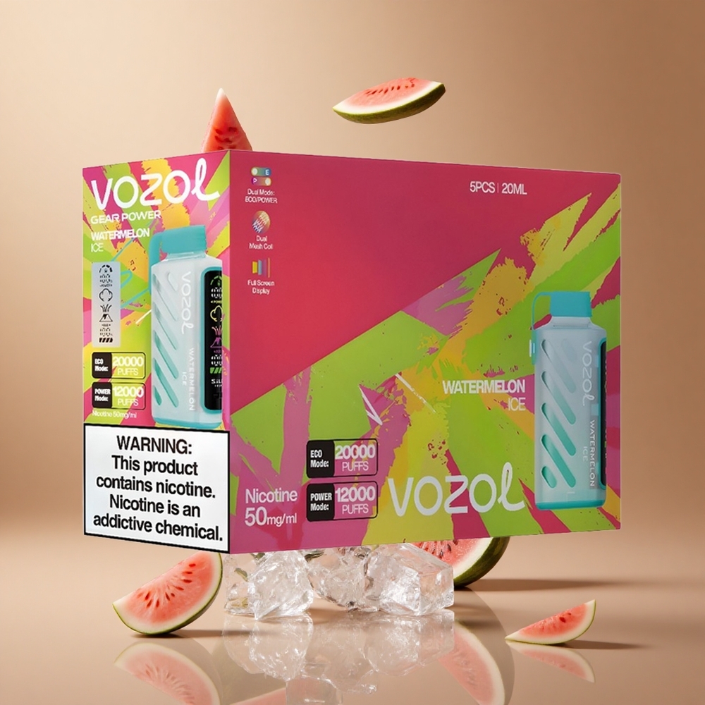 VOZOL Gear Power 20000 Pufuri Afine Gheață ECO Mode Pufuri: 20000 Pufuri Dual Mesh Coil Romania wholesale