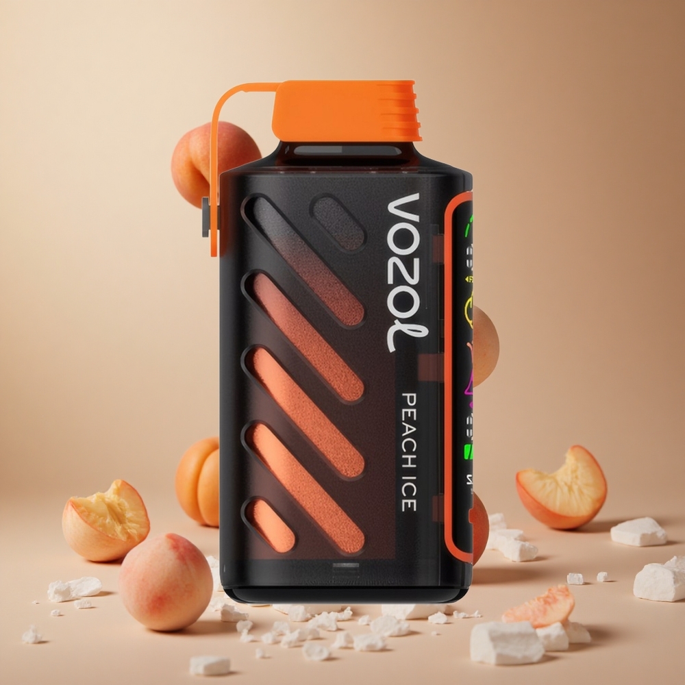 VOZOL Gear Power 20000 Pufuri Capsator Dual Mesh Coil 20mL Piersică Gheață Romania wholesale VOZOL Gear Power 20000 Pufuri Capsator Dual Mesh Coil 20mL Piersică Gheață Romania wholesale