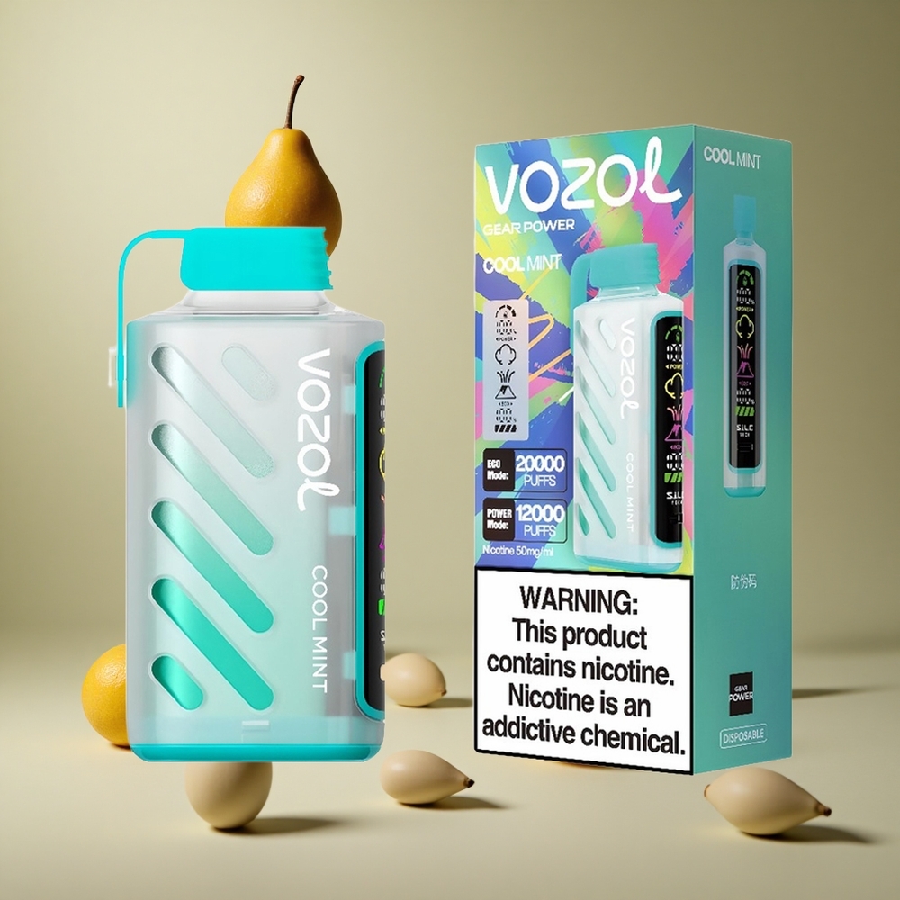 VOZOL Gear Power 20000 Pufuri Tehnologie S.i.L.C. Tech 20mL Capacitate Lichid Pre-umplut Mentă Răcoritoare Romania wholesale