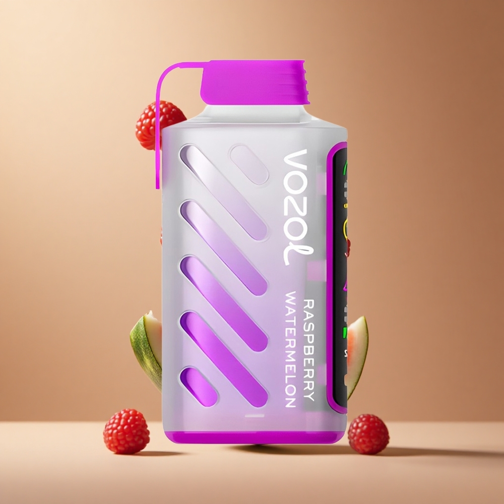 VOZOL Gear Power 20000 Pufuri Zmeură Pepene Verde Dual Mesh Coil 20mL Romania wholesale