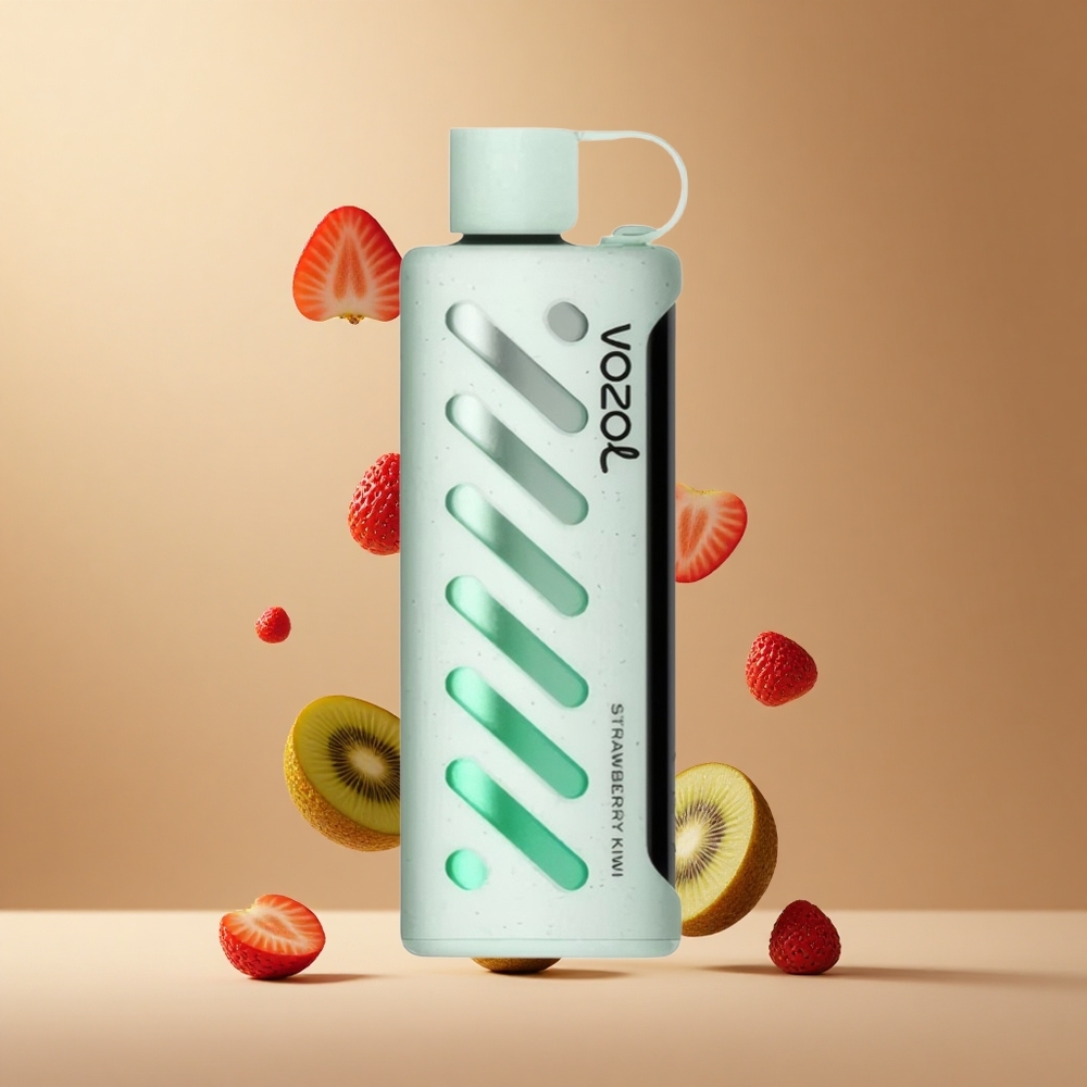 VOZOL Gear Shisha 25000 Pufuri Capsuni Kiwi 30 de Arome Dual Mesh Dual Modes Romania wholesale