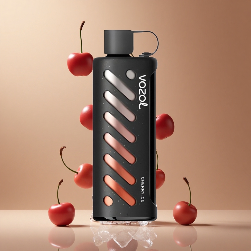 VOZOL Gear Shisha 25000 Pufuri Cireșă Înghețată 30 Arome Delicioase S.i.L.C Tech Romania wholesale