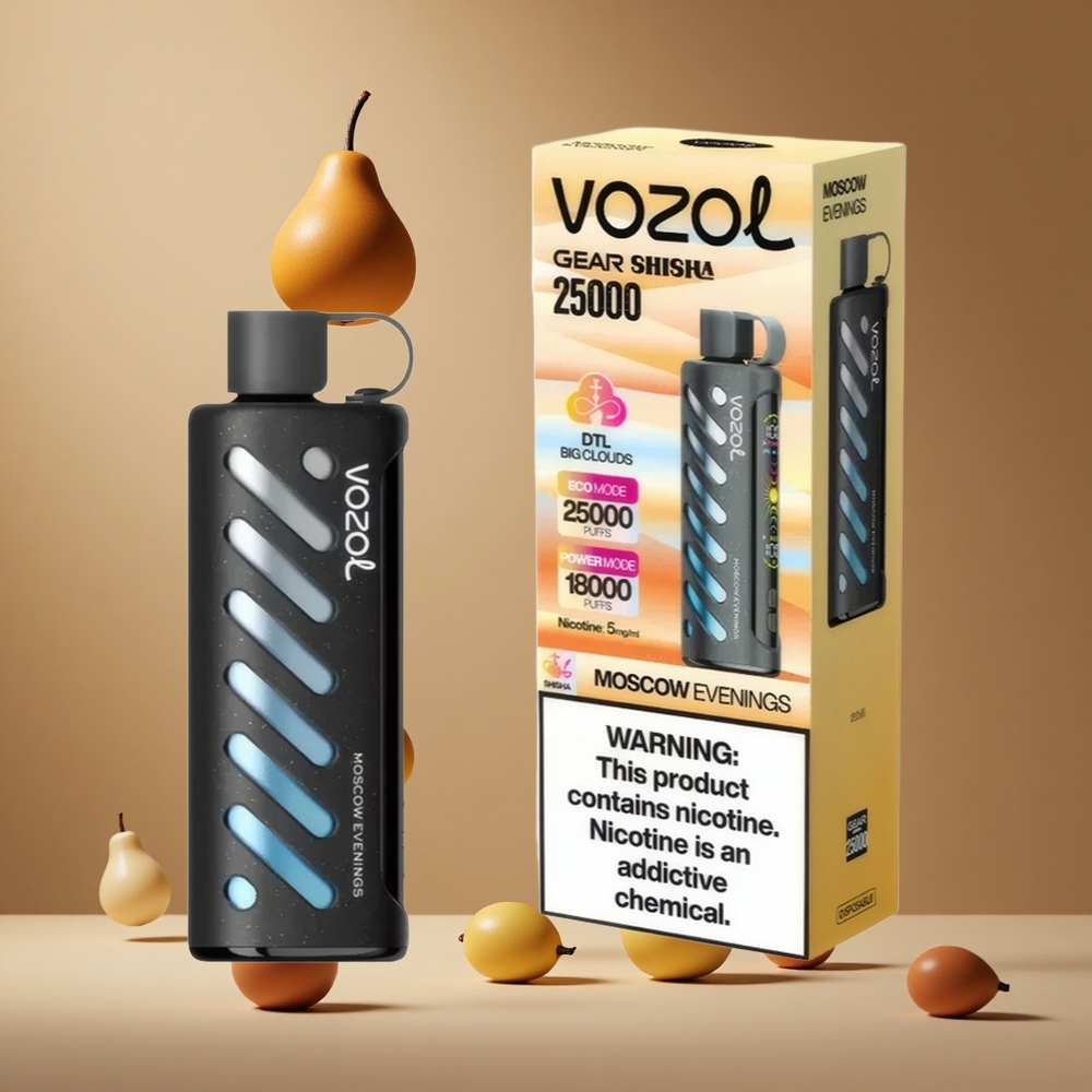 VOZOL Gear Shisha 25000 Pufuri Dispozitiv Vapă Disposabil Serile din Moscova Romania wholesale