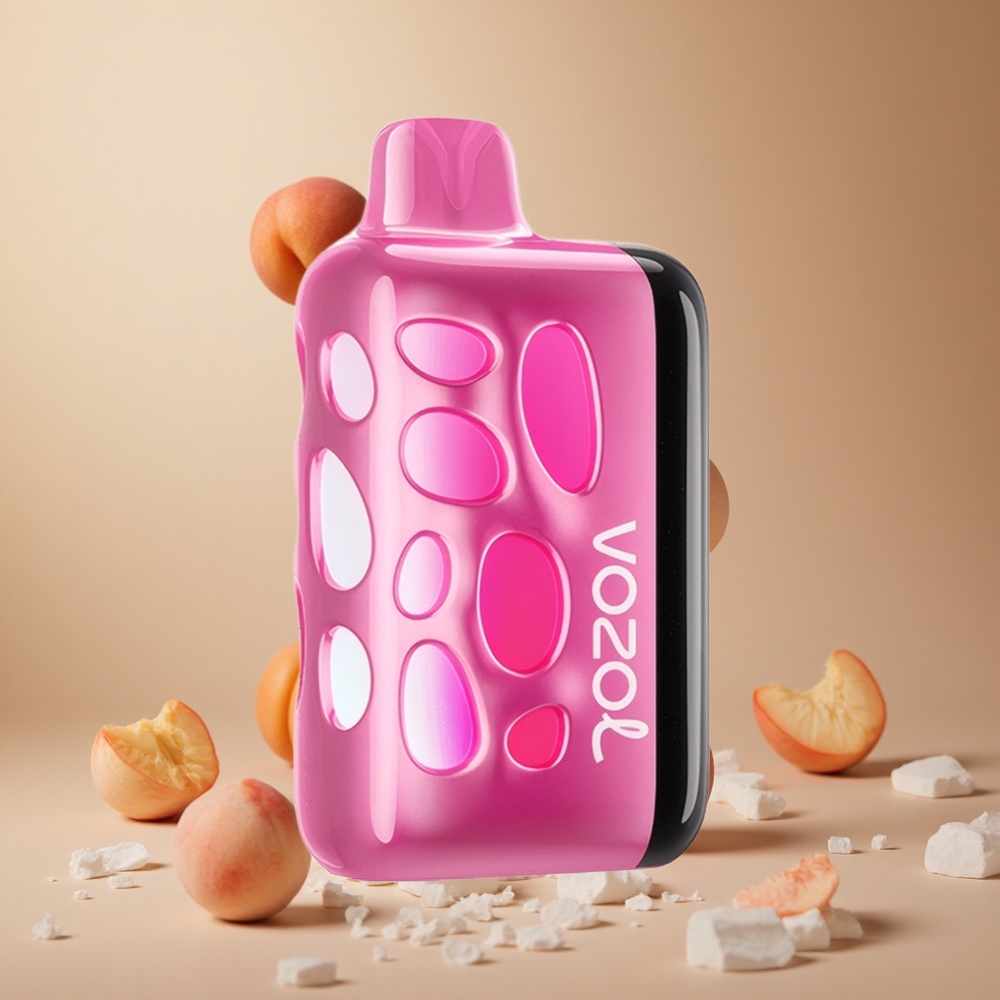 VOZOL RAVE 40000 Capsă Unică de Vapat piersică înghețată cu design strălucitor 270 grade și încărcare 80% în 20 minute Romania wholesale VOZOL RAVE 40000 Capsă Unică de Vapat piersică înghețată cu design strălucitor 270 grade și încărcare 80% în 20 minute Romania wholesale