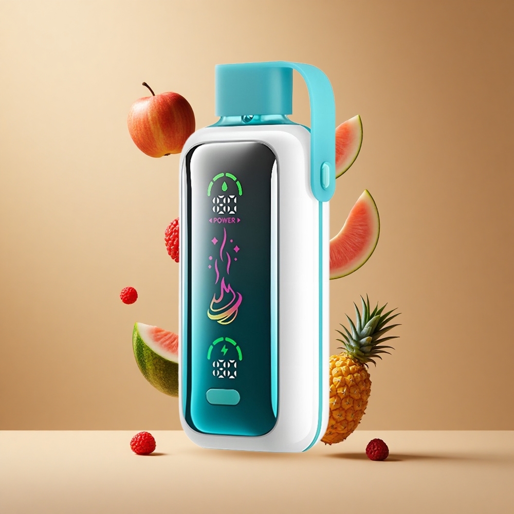 VOZOL Star 20000 Pufuri Afine Mere Ananas Pepene Verde Ecran HD 2.2" Dual Mesh Romania wholesale