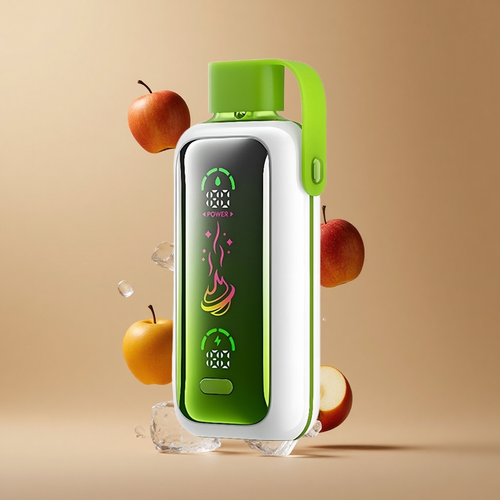 VOZOL Star 20000 Pufuri Dulce Măr Gheață Dispozabil cu Ecran HD 2,2" și Baterie 650mAh Romania wholesale