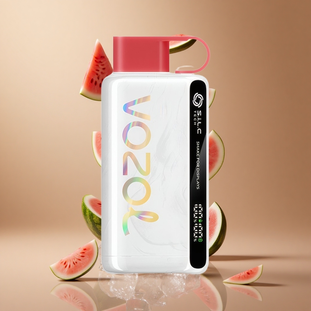 VOZOL STAR 9000/12000 Pufuri Gheață de Pepene Verde Încărcare 30% mai rapidă Baterie 650mAh Romania wholesale