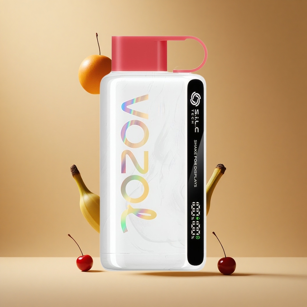 VOZOL STAR 9000/12000 Vape de unică folosință Fruct de Dragon Banana Cireșă cu Încărcare 30% mai rapidă și Afișaj prin Scuturare Romania wholesale