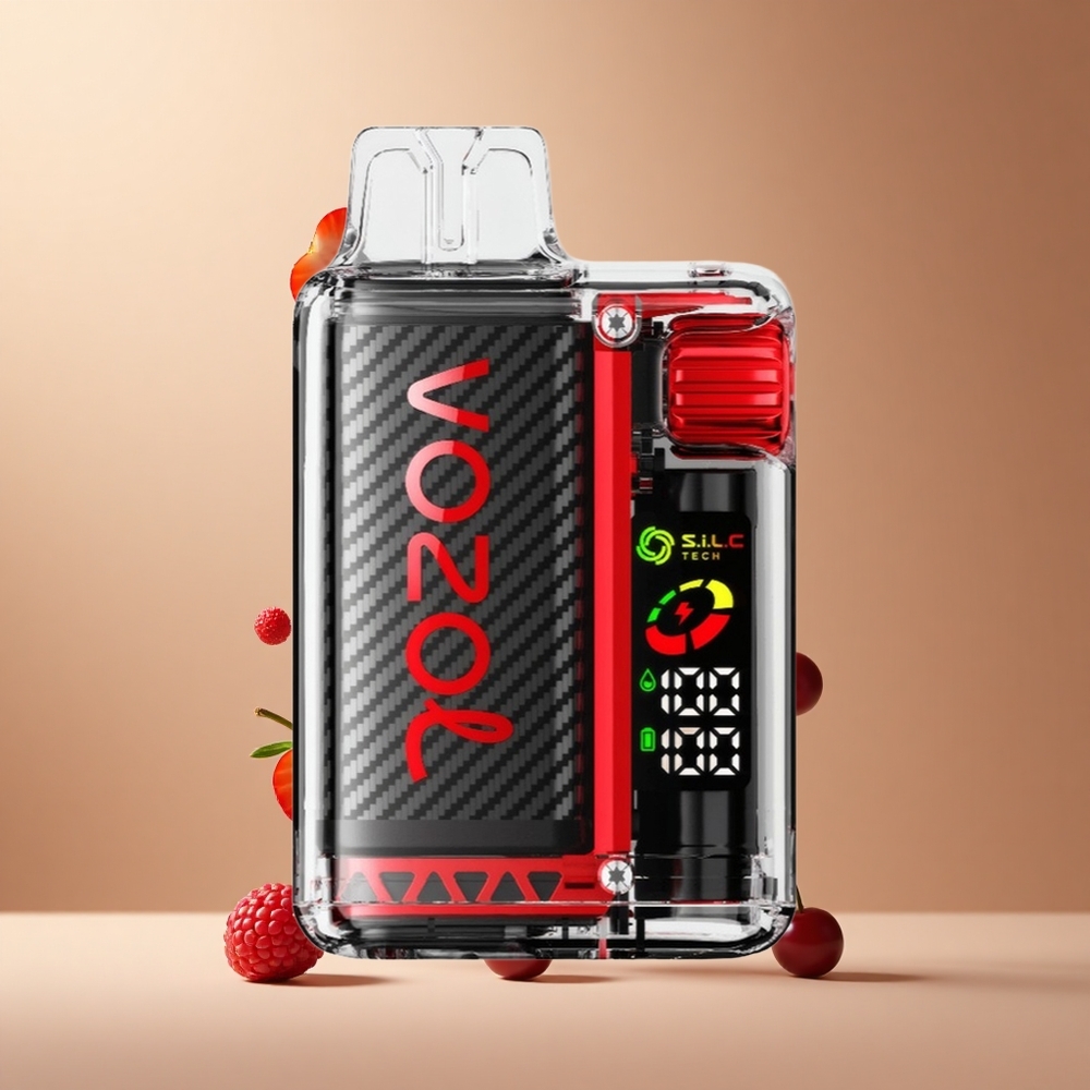 VOZOL Vista 20000 Pufuri Afine Zmeură Cireșe Baterie Reîncărcabilă 650mAh Rezistență Nicotină 2% Romania wholesale