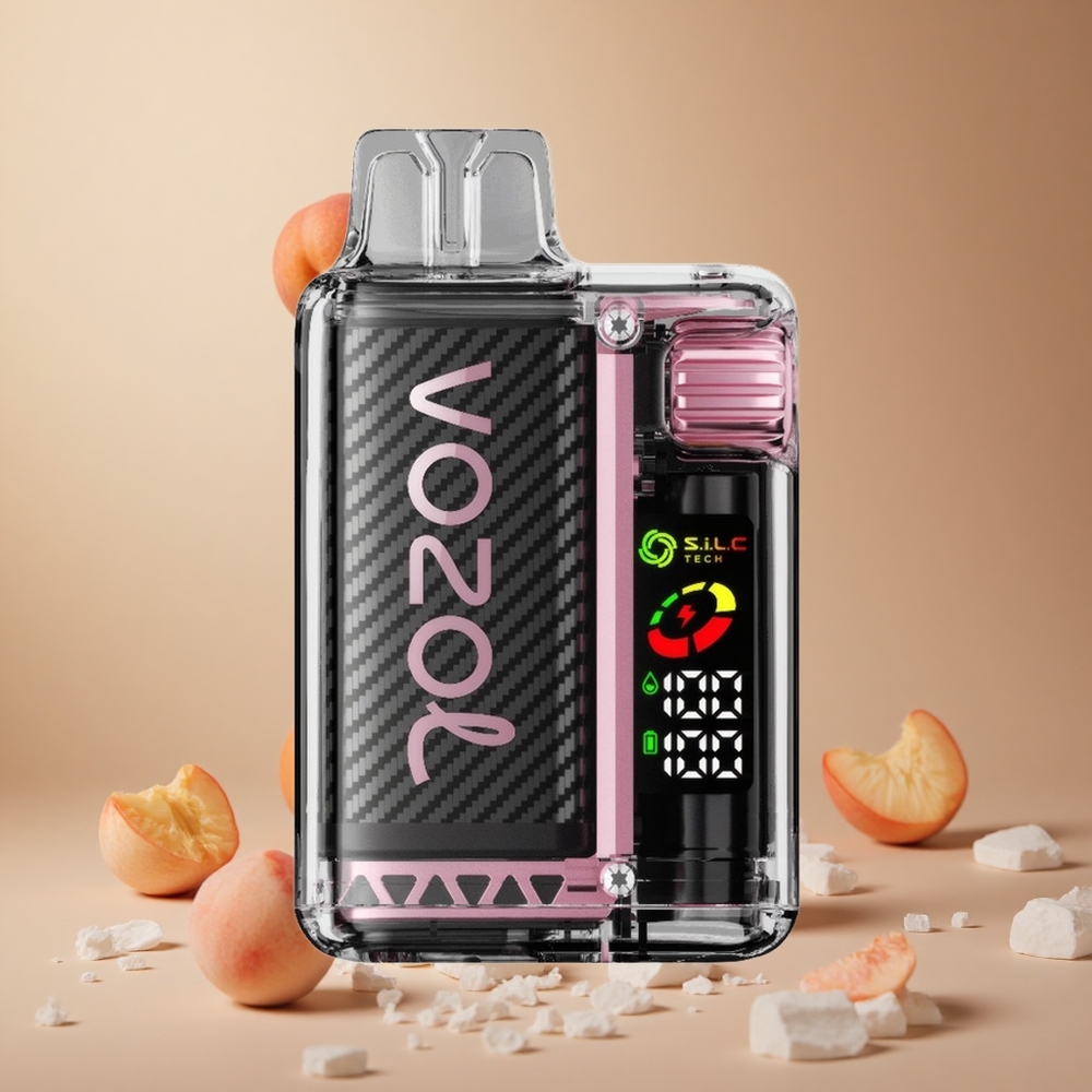 VOZOL Vista 20000 Pufuri Gheață de piersică Baterie Reîncărcabilă 650mAh Rezistență Nicotină 2% Romania wholesale
