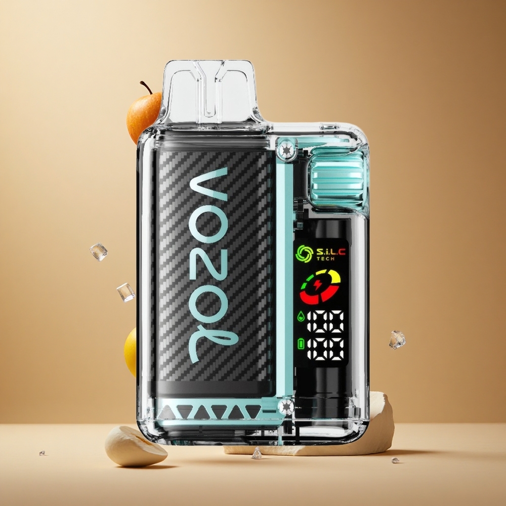 VOZOL Vista 20000 Pufuri Măr Verde Înghețat Baterie Reîncărcabilă 650mAh Ecran OLED Romania wholesale